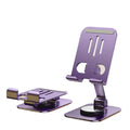 Metal 360 Degree Rotating Mobile Phone Tablet Pc Stand Lazy Portable Foldable Stand Mobile Phone Stand K61 Live Stand Expansion