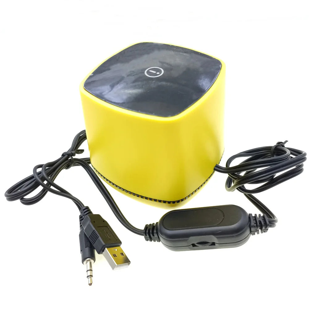 Desktop speakers 3.5mm Plug Portable Speaker Computer Speakers Subwoofer Mini Bluetooth loudspeaker USB Powered for noteboo ipad