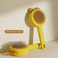 One Click Self Cleaning Pet Grooming Comb Floating Fur Removal Massage Brush Daily Beauty Care Tool For Cat Dog Puppy Kitten