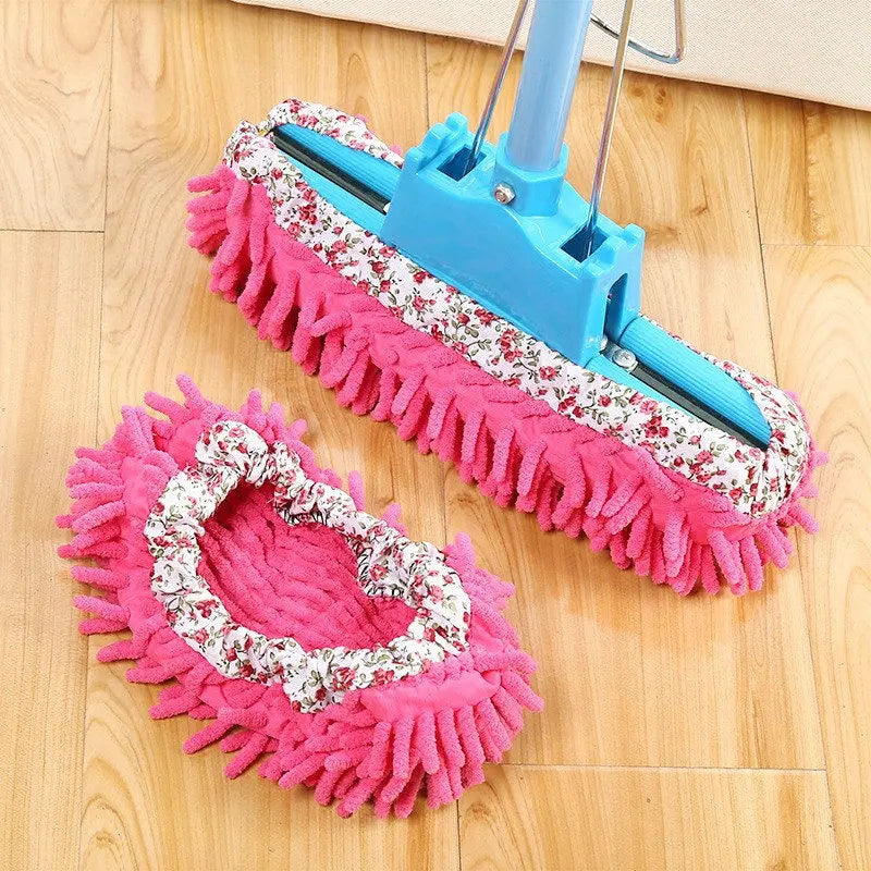4pcs Multifunction Floor Dust Cleaning Slippers Shoes Lazy Mopping Shoes Home Floor Cleaning Micro Fiber Cleaning Shoes
