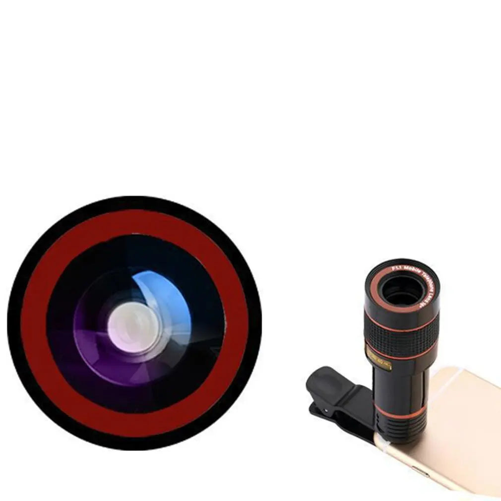 Hot Telescope 8,12 Time Mobile Phone Telephoto Lens Exquisitely HD Camera Zoom External Phone Lens Dropshipping Wholesale